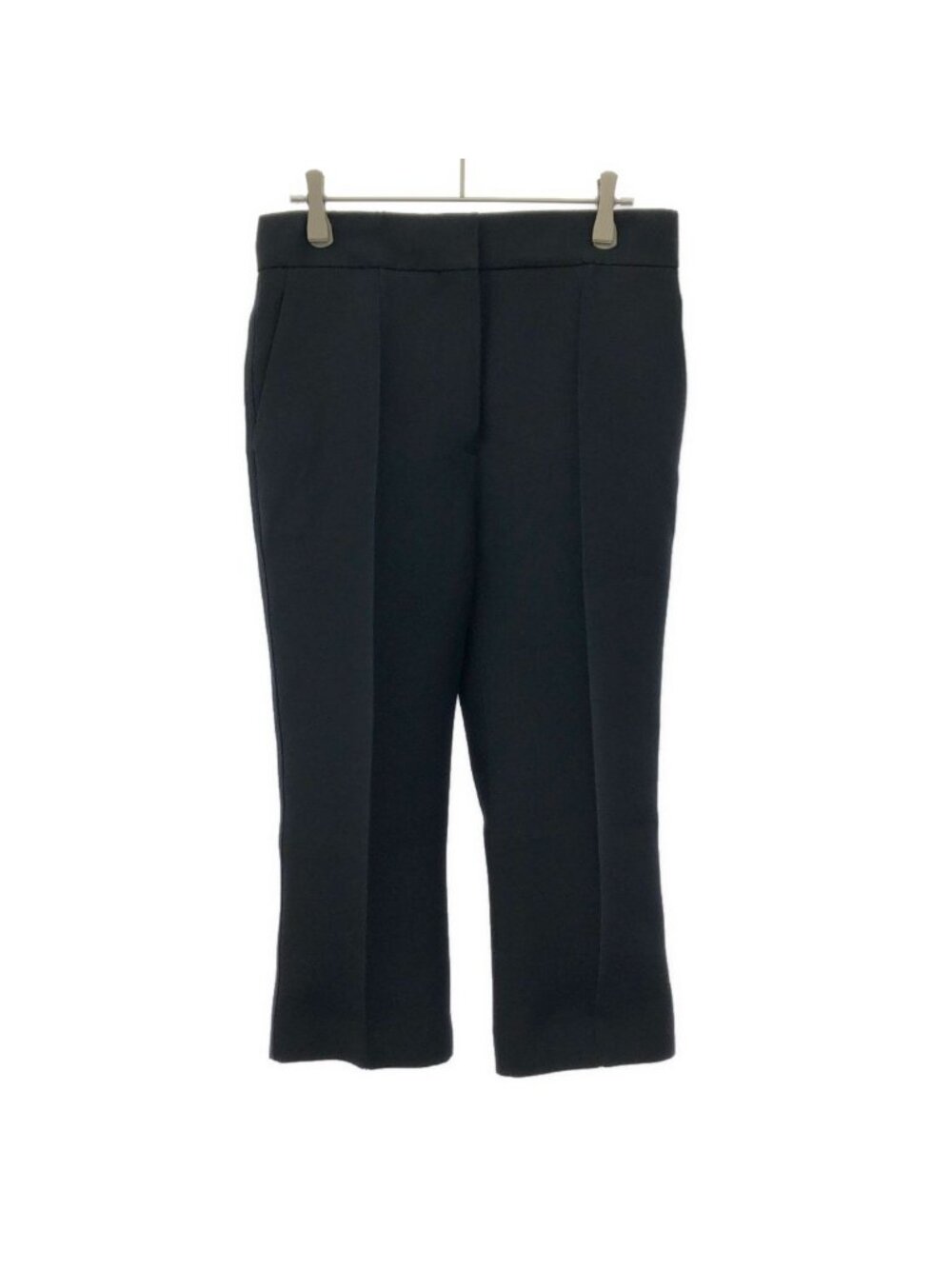 Dior Wool Silk Cropped Trousers Pants Black